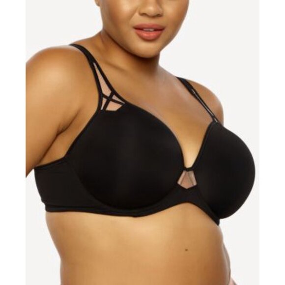 Paramour 40DD Plus Size Amaranth Lightweight Lightly Lined Underwire Bra - Picture 2 of 7